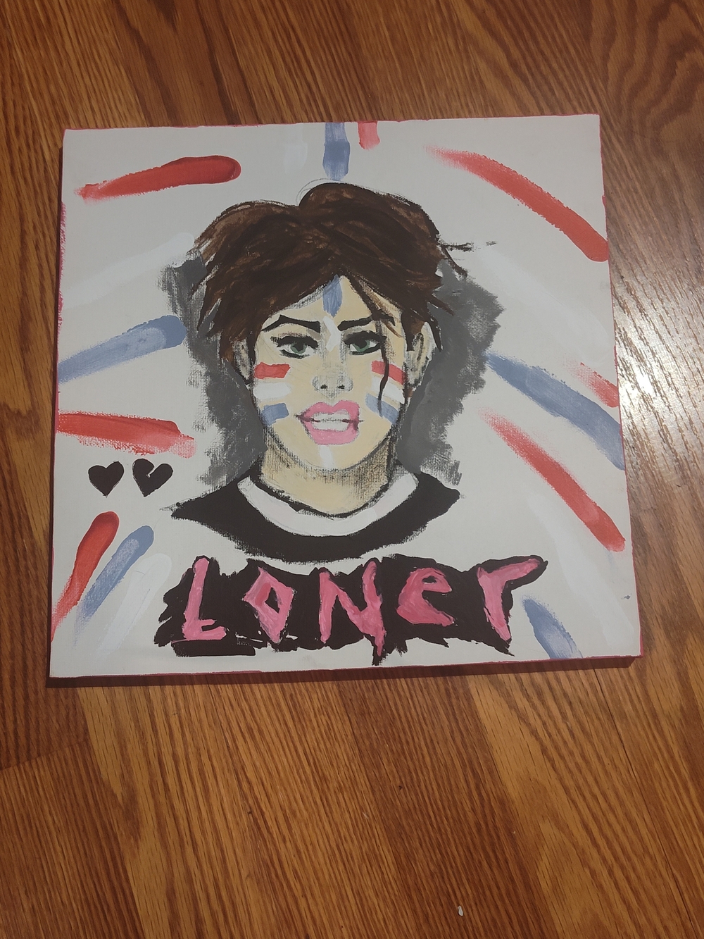 YUNGBLUD LONER PAINTING